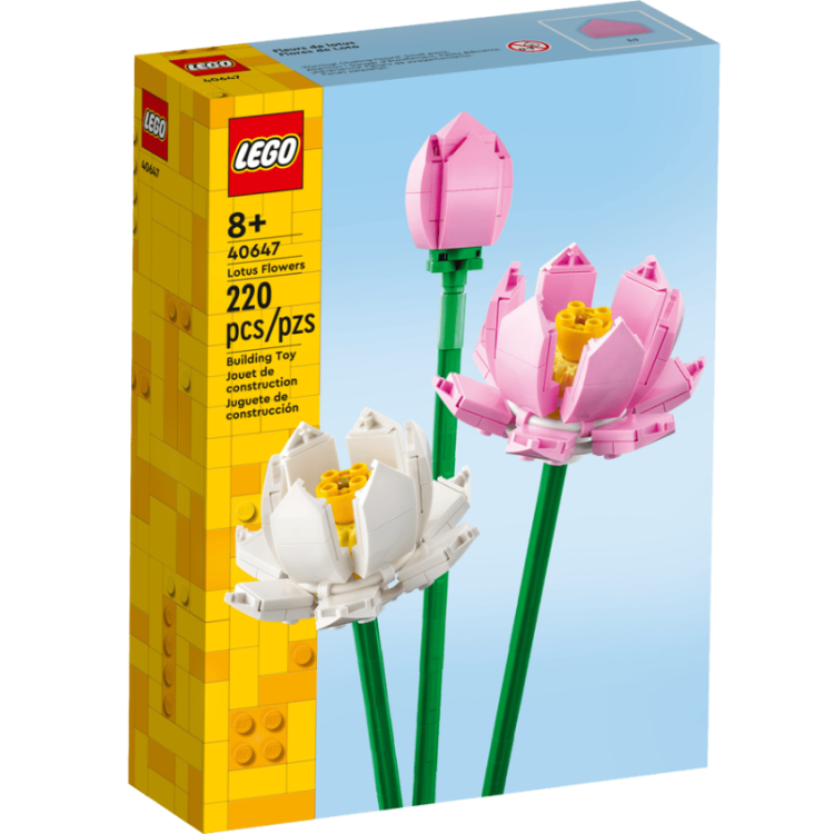 LEGO Botanicals – Lotosové kvety